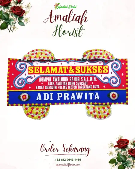 Papan Bunga Ucapan Selamat Sungai Tabukan